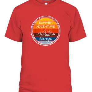 Summer Adventure Awaits Camper T-Shirt