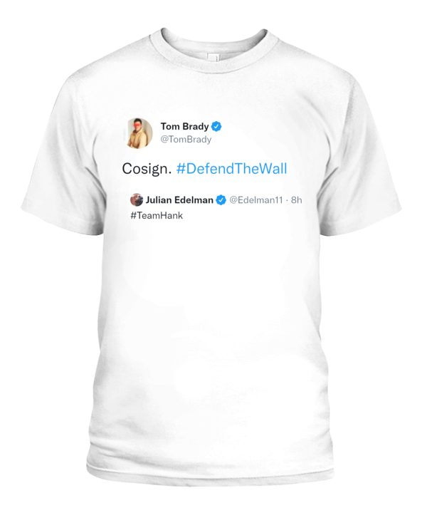 TEAMHANK TWEET SHIRT Tom Brady Retweet, Hank Lockwood #teamhank