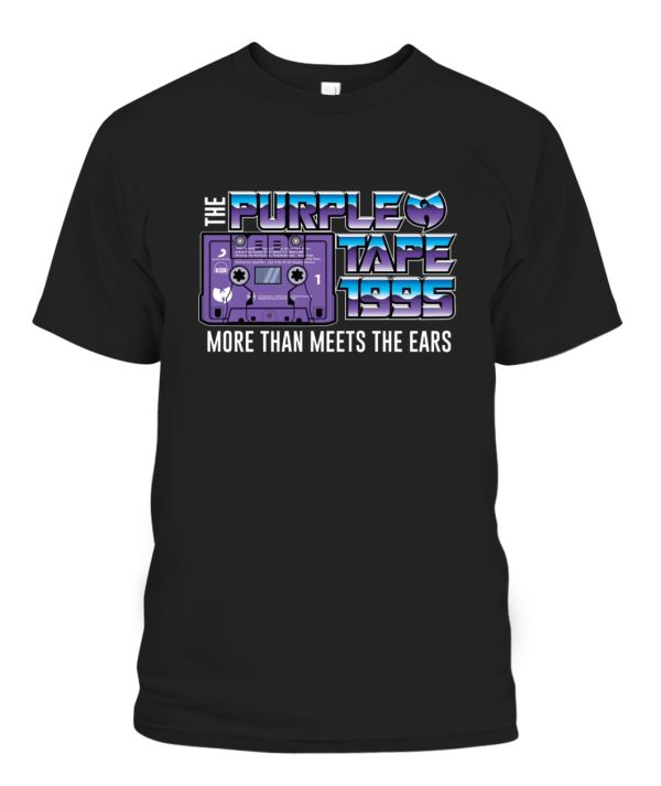 THE PURPLE TAPE 1995 – MORE THAN MEETS THE EARS SHIRT Wu-Tang Clan, wu tang shirt, wu tang merch