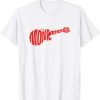 The Monkees Classic Red Guitar Logo White T-Shirt