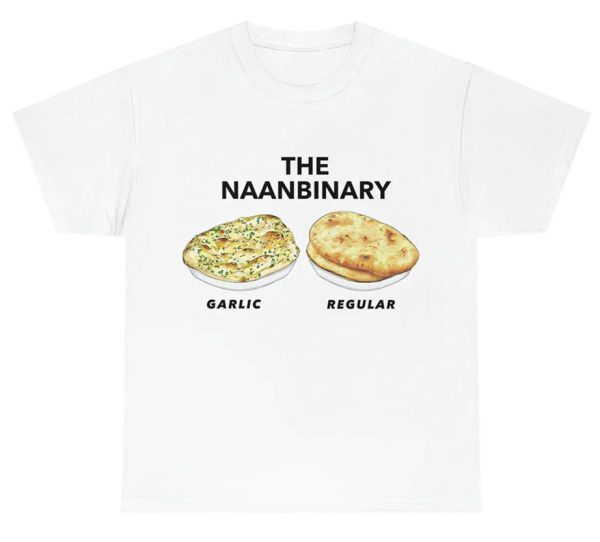 The Naanbinary – Garlic & Regular Shirt