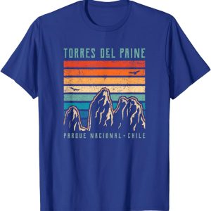 Torres del Paine – Retro Chile Mountains – Vintage Mountain T-Shirt