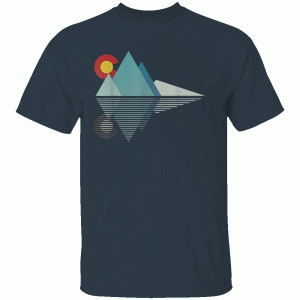 Vintage Colorado Flag Mountain T-Shirt