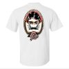 Vintage Rose with Beard Man in the Mirror Print Men’s T-shirt