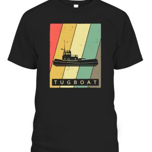 Vintage Tugboat Retro Gift T-Shirt