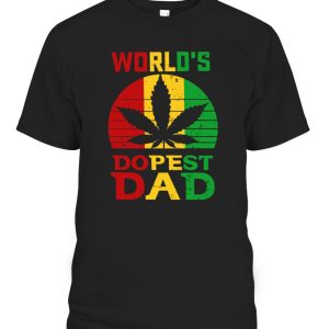 Weed World’s Dopest Dad T-Shirt