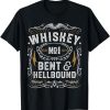 Whiskey Bent And Hellbound Country Music Biker Bourbon Gift T-Shirt