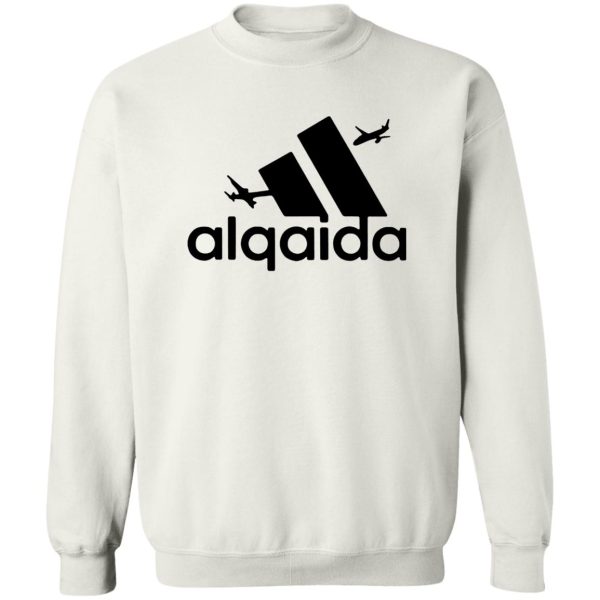 alqaida shirt funny adidas logo