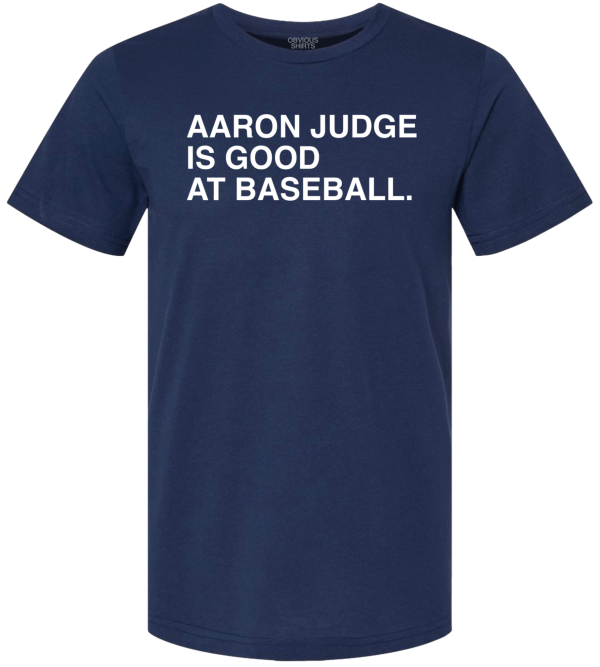 AARON JUDGE IS GOOD AT BASEBALL