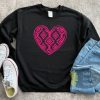 Aztec Tribal Heart Valentine’s Day Sweatshirt