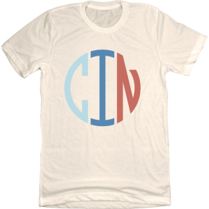 CIN Circle Red, White & Blue