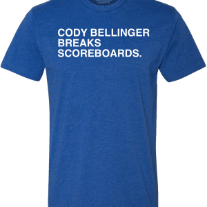 CODY BELLINGER BREAKS SCOREBOARDS
