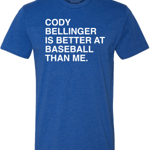 CODY BELLINGER IS BETTER AT BASEBALL THAN ME