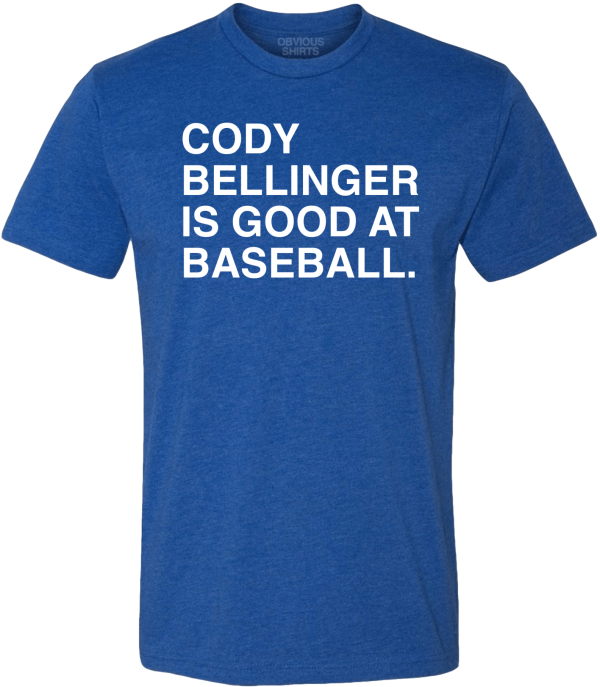 CODY BELLINGER IS GOOD AT BASEBALL