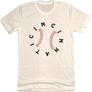 Cincinnati Baseball Circle Design