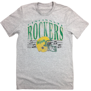 Cincinnati Rockers Football Helmet