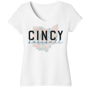 Cincy Baseball Flowers