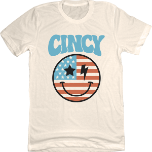 Cincy Stars and Stripes Smiley