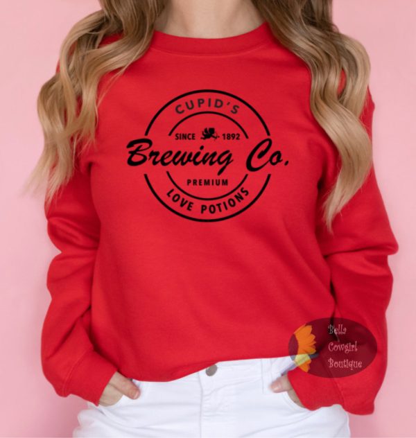 Cupid’s Brewing Company Valentine’s Day Sweatshirt