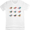 Derby Watercolor Horses Tee