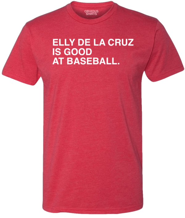 ELLY DE LA CRUZ IS GOOD AT BASEBALL