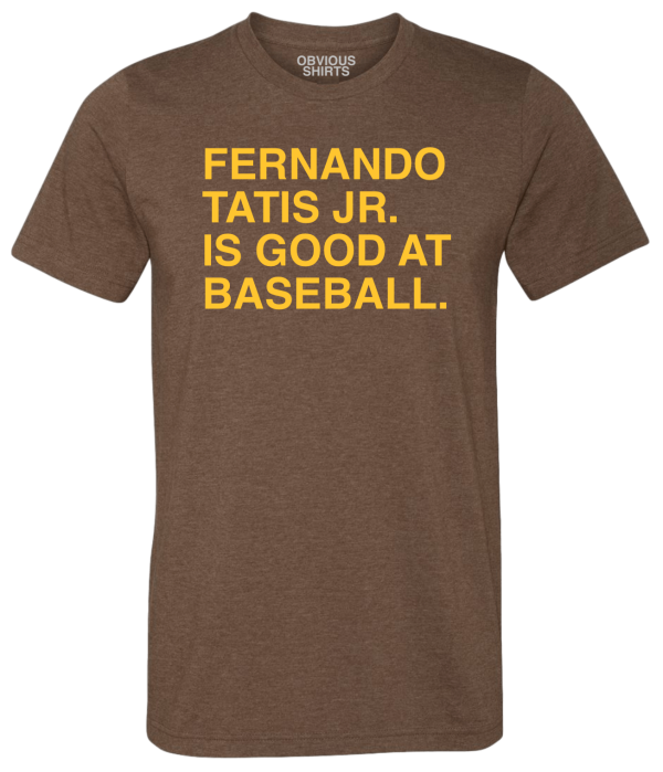 FERNANDO TATIS JR. IS GOOD AT BASEBALL