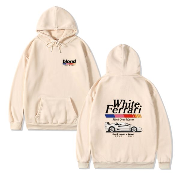 Frank Ocean Blond White Ferrari v2 Hoodie