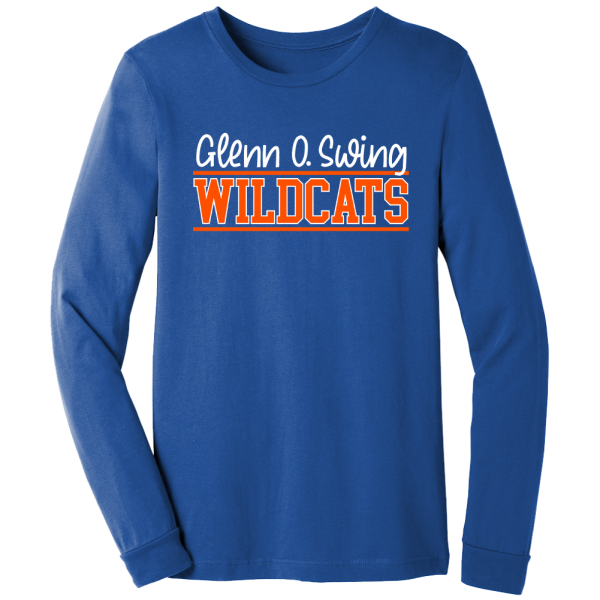 Glenn O Swing Wildcats Block Logo