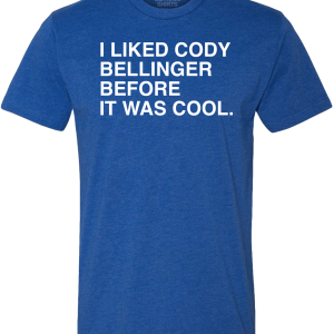 I LIKED CODY BELLINGER BEFORE IT WAS COOL