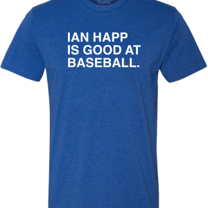 IAN HAPP IS GOOD AT BASEBALL