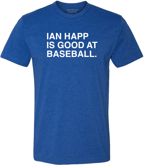 IAN HAPP IS GOOD AT BASEBALL