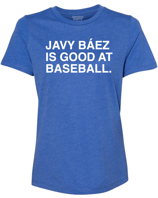 JAVY BAEZ IS GOOD AT BASEBALL