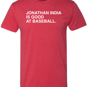 JONATHAN INDIA IS GOOD AT BASEBALL