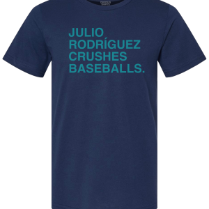 JULIO RODRIGUEZ CRUSHES BASEBALLS