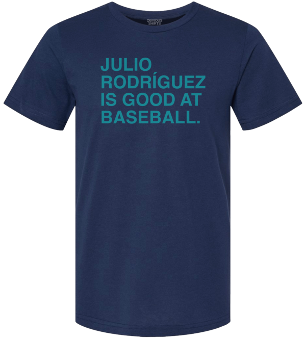 JULIO RODRIGUEZ IS GOOD AT BASEBALL