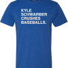 KYLE SCHWARBER CRUSHES BASEBALLS