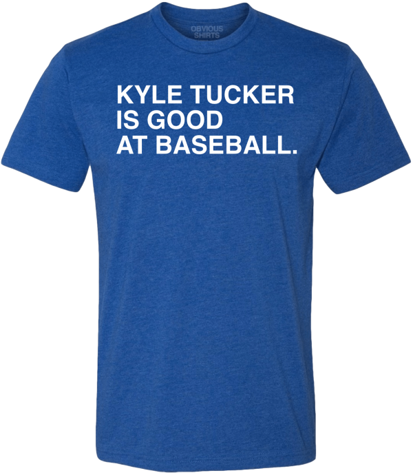 KYLE TUCKER IS GOOD AT BASEBALL