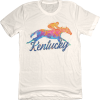 Kentucky Horse Splatter Pattern Natural