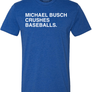 MICHAEL BUSCH CRUSHES BASEBALLS