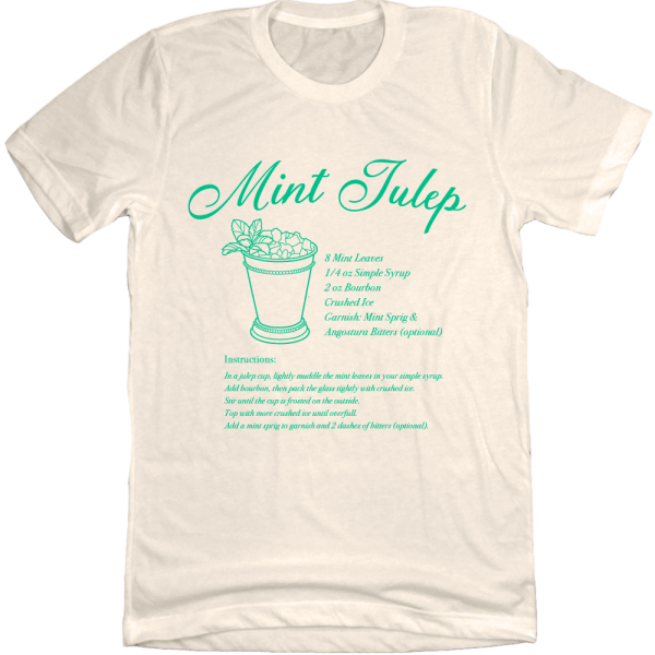 Mint Julep Recipe Tee