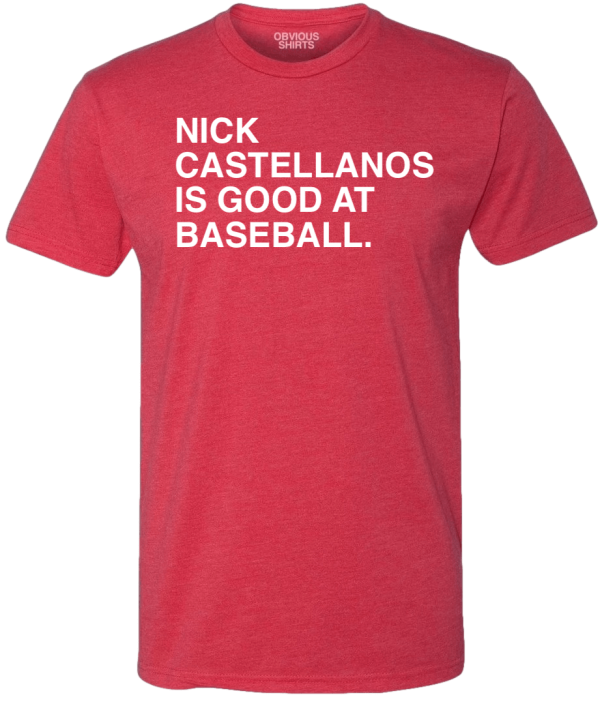 NICK CASTELLANOS IS GOOD AT BASEBALL