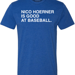 NICO HOERNER IS GOOD AT BASEBALL
