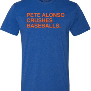 PETE ALONSO CRUSHES BASEBALLS