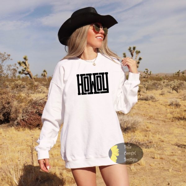 Retro Howdy Western Sweatshirt