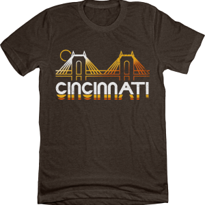 Roebling Bridge Vintage Tourist Version