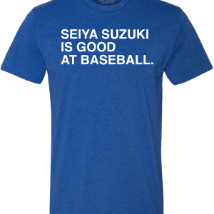 SEIYA SUZUKI IS GOOD AT BASEBALL