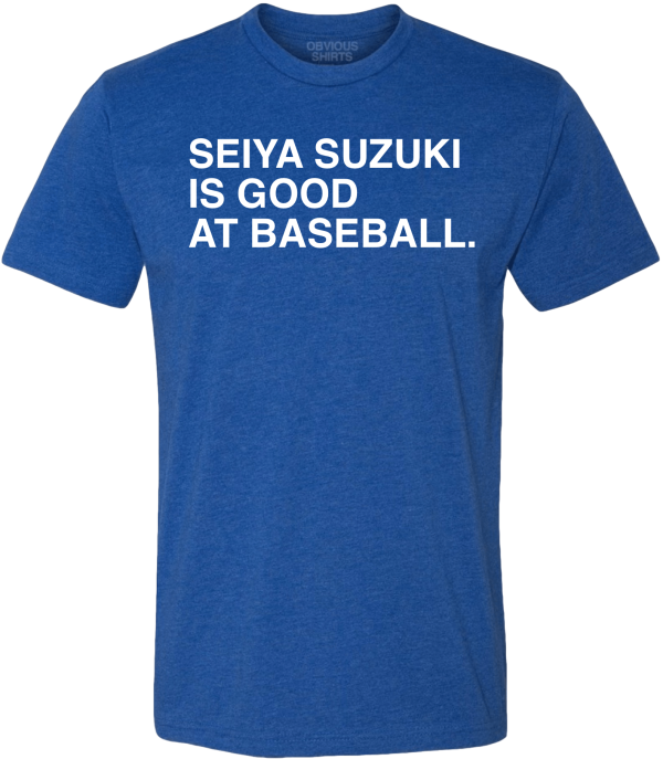 SEIYA SUZUKI IS GOOD AT BASEBALL