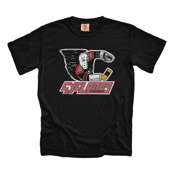 Vintage Cincinnati Cyclones Goalie Logo