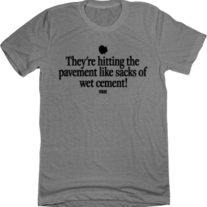 WKRP Hitting the Pavement Like Sacks of Wet Cement