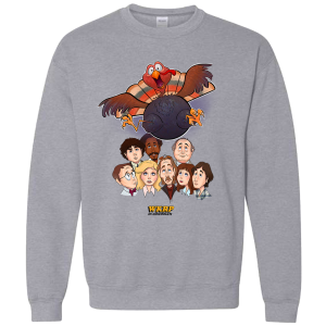 WKRP in Cincinnati Turkey Drop Drawing